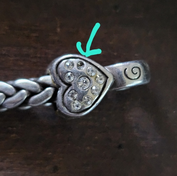 Brighton silver charm holder bracelet - Picture 6 of 6